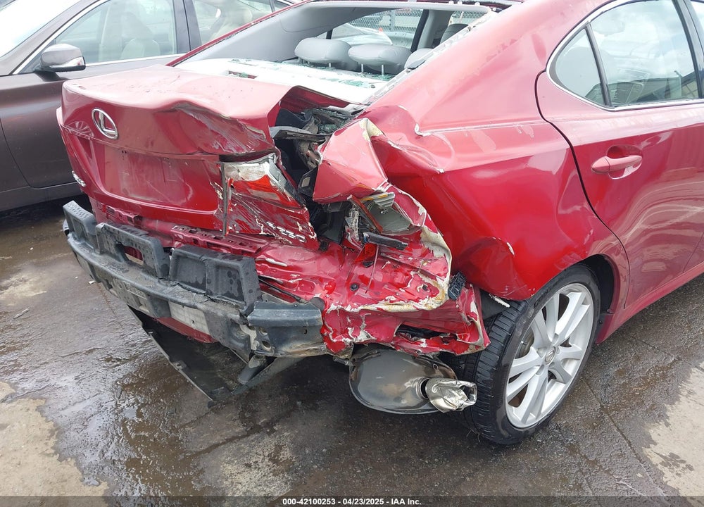 2006 LEXUS IS 250 VIN: JTHBK262865008848