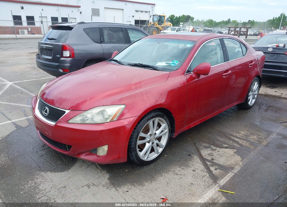 2006 LEXUS IS 250 VIN: JTHBK262865008848
