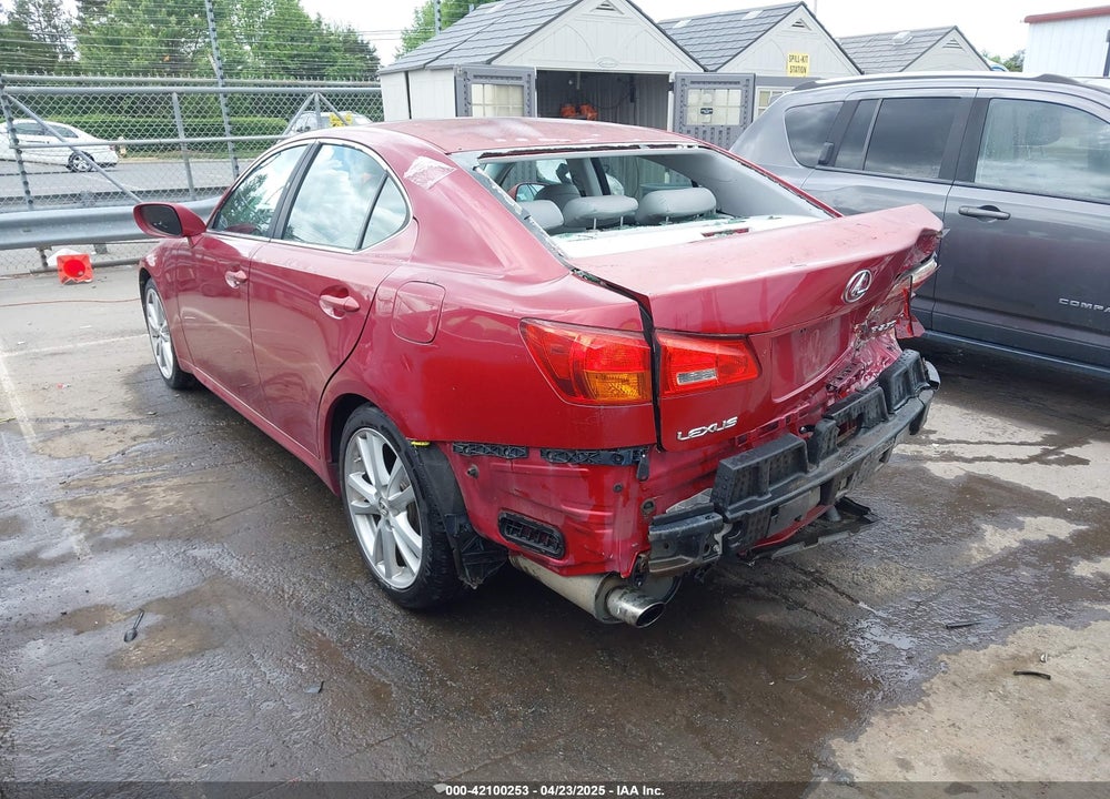 2006 LEXUS IS 250 VIN: JTHBK262865008848