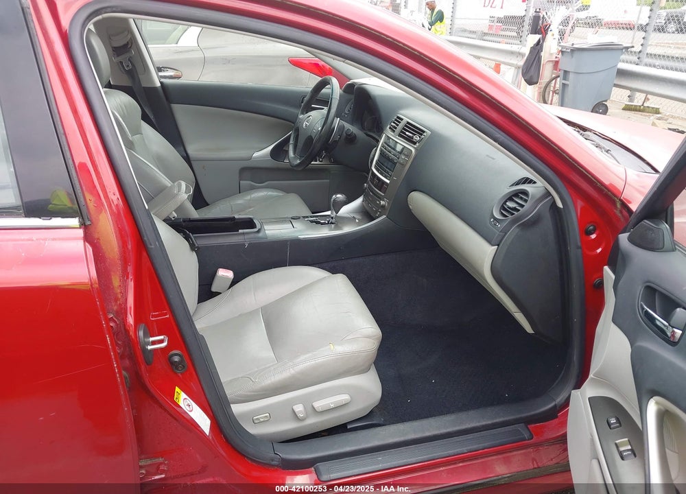 2006 LEXUS IS 250 VIN: JTHBK262865008848
