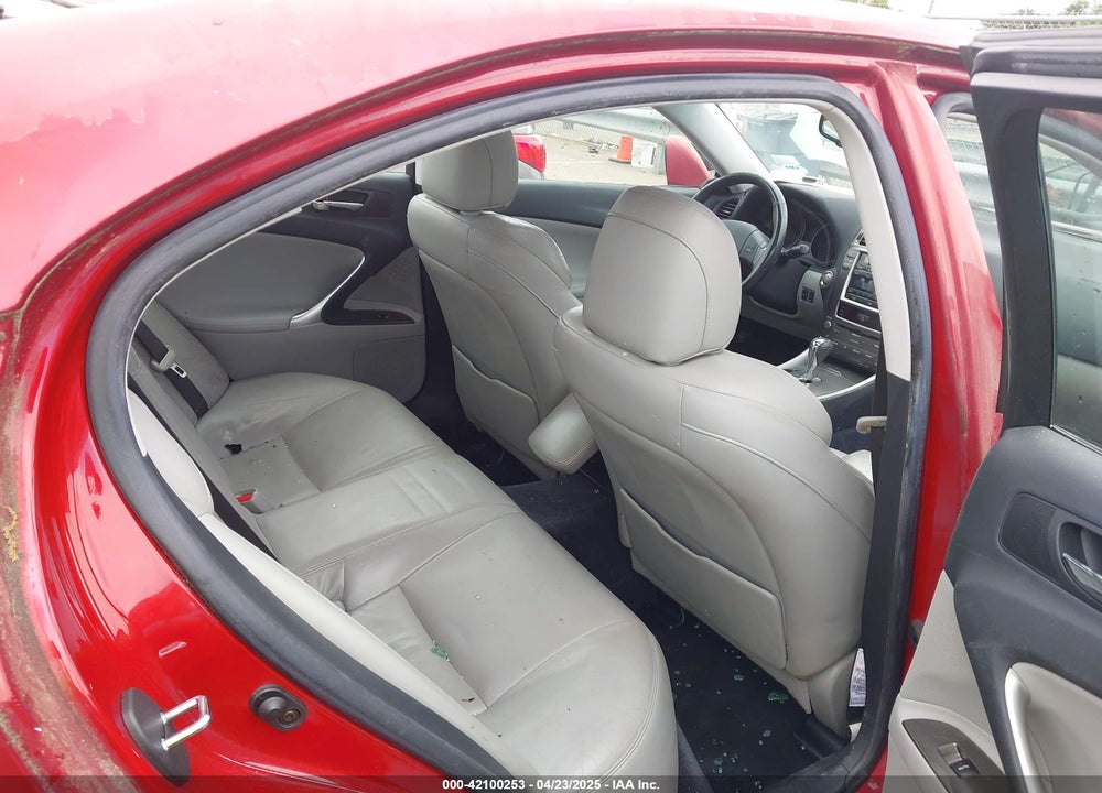 2006 LEXUS IS 250 VIN: JTHBK262865008848