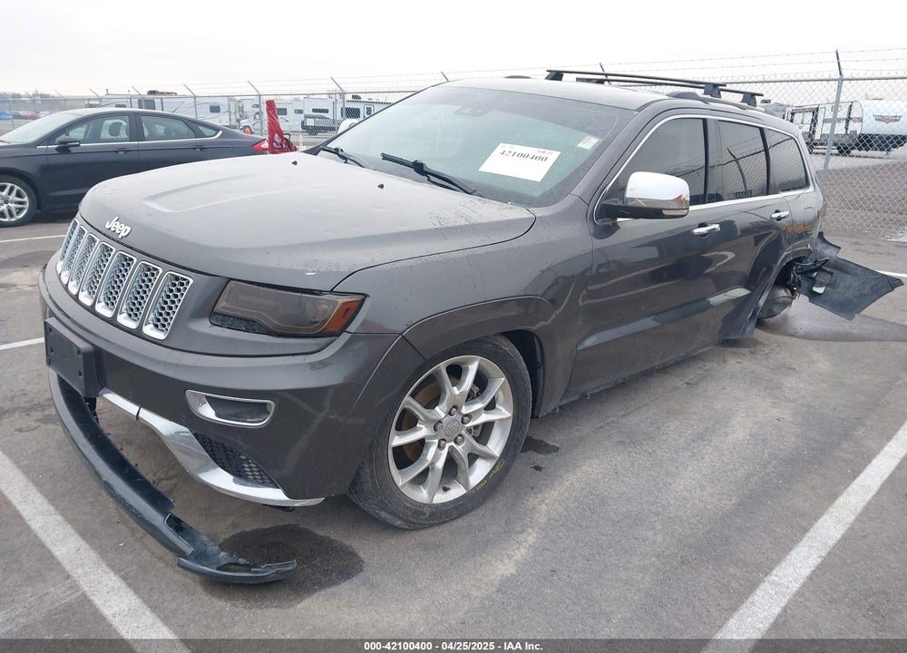 2016 JEEP GRAND CHEROKEE SUMMIT VIN: 1C4RJFJG4GC365888
