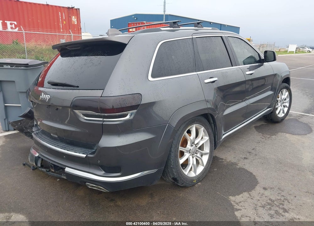 2016 JEEP GRAND CHEROKEE SUMMIT VIN: 1C4RJFJG4GC365888
