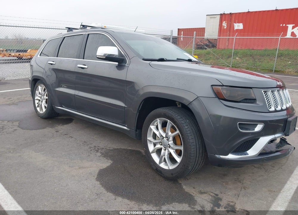 2016 JEEP GRAND CHEROKEE SUMMIT VIN: 1C4RJFJG4GC365888