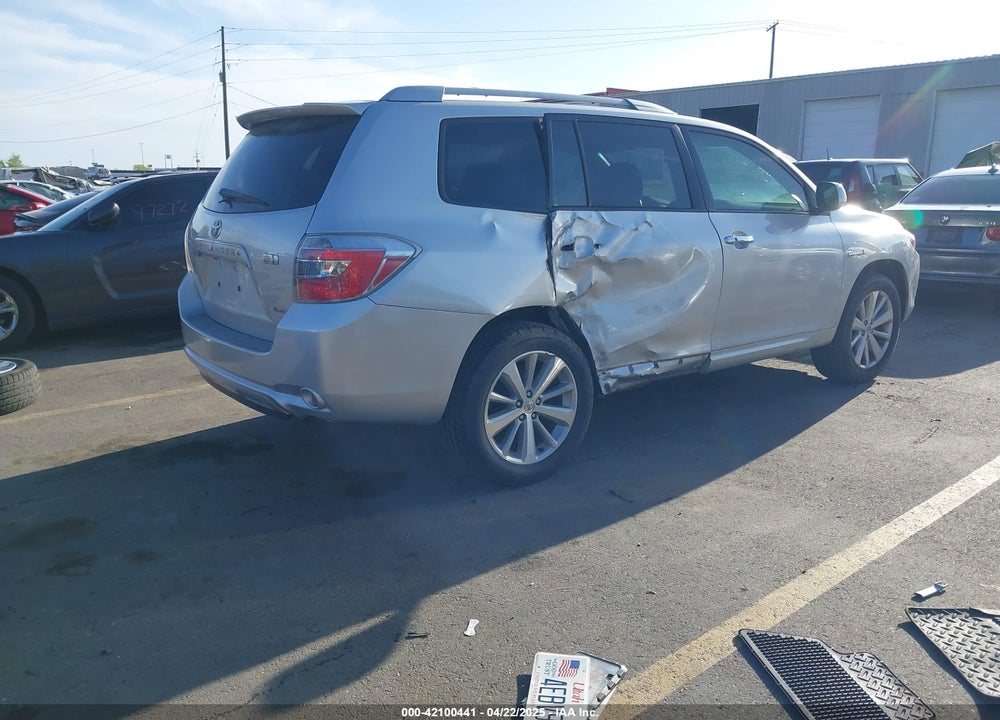 2008 TOYOTA HIGHLANDER HYBRID VIN: JTEEW44A582023896