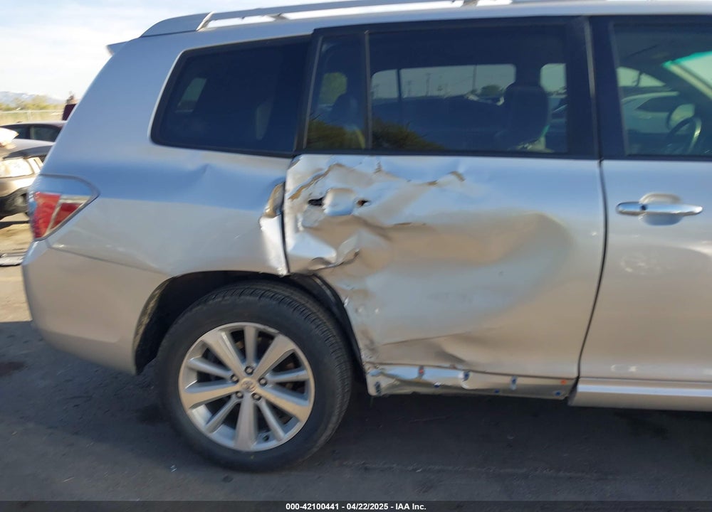 2008 TOYOTA HIGHLANDER HYBRID VIN: JTEEW44A582023896