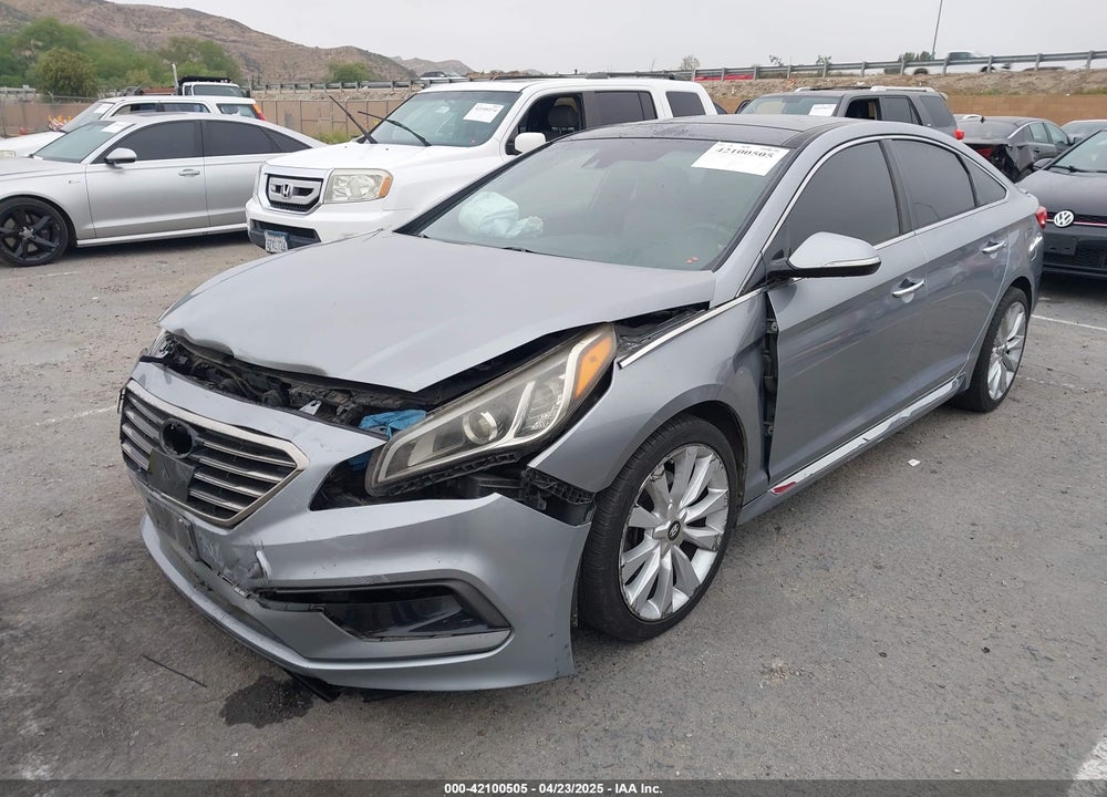 2015 HYUNDAI SONATA VIN: 5NPE34AB6FH148007