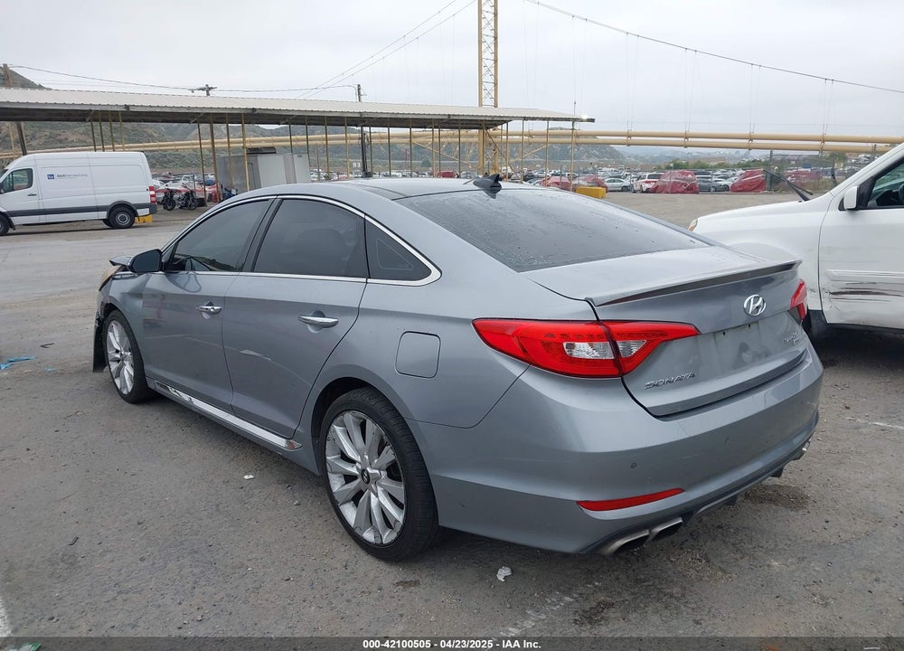 2015 HYUNDAI SONATA VIN: 5NPE34AB6FH148007