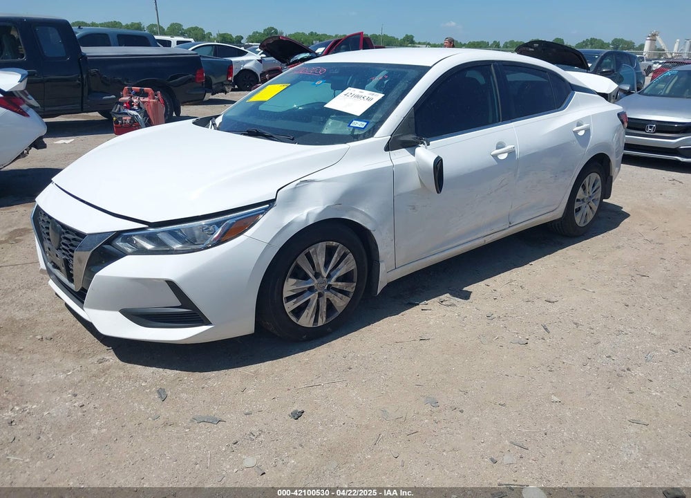 2022 NISSAN SENTRA S XTRONIC CVT VIN: 3N1AB8BV9NY238631