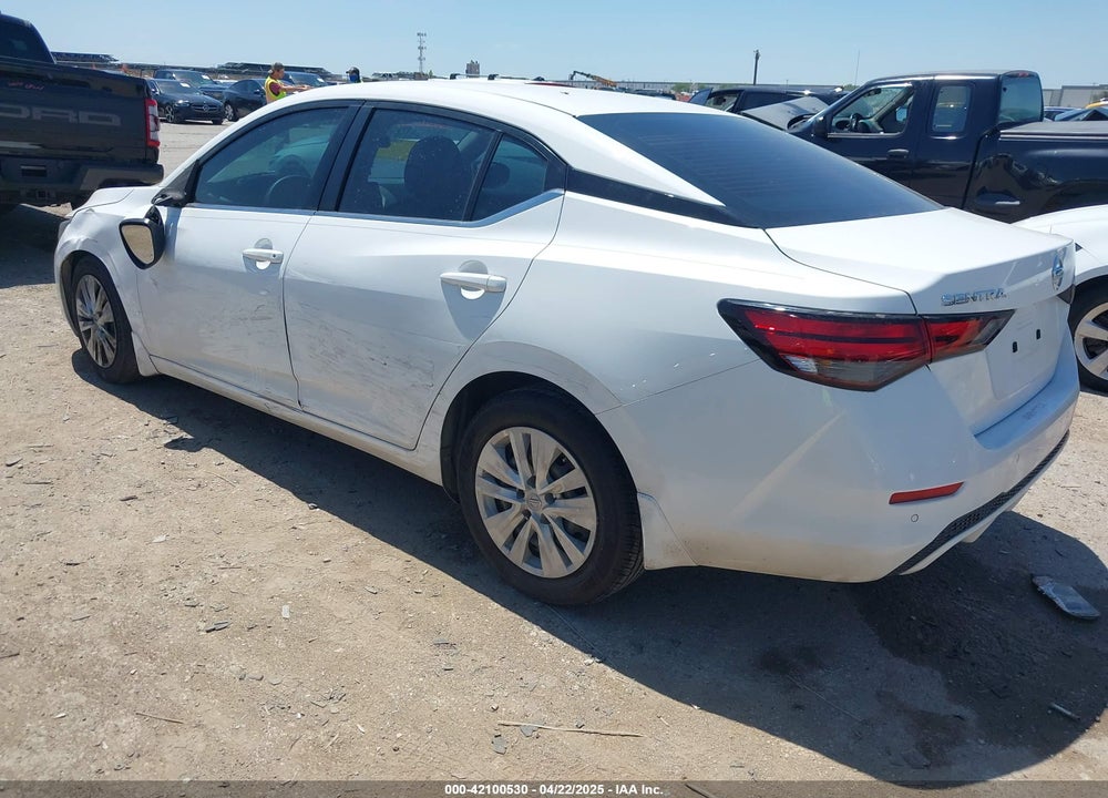2022 NISSAN SENTRA S XTRONIC CVT VIN: 3N1AB8BV9NY238631