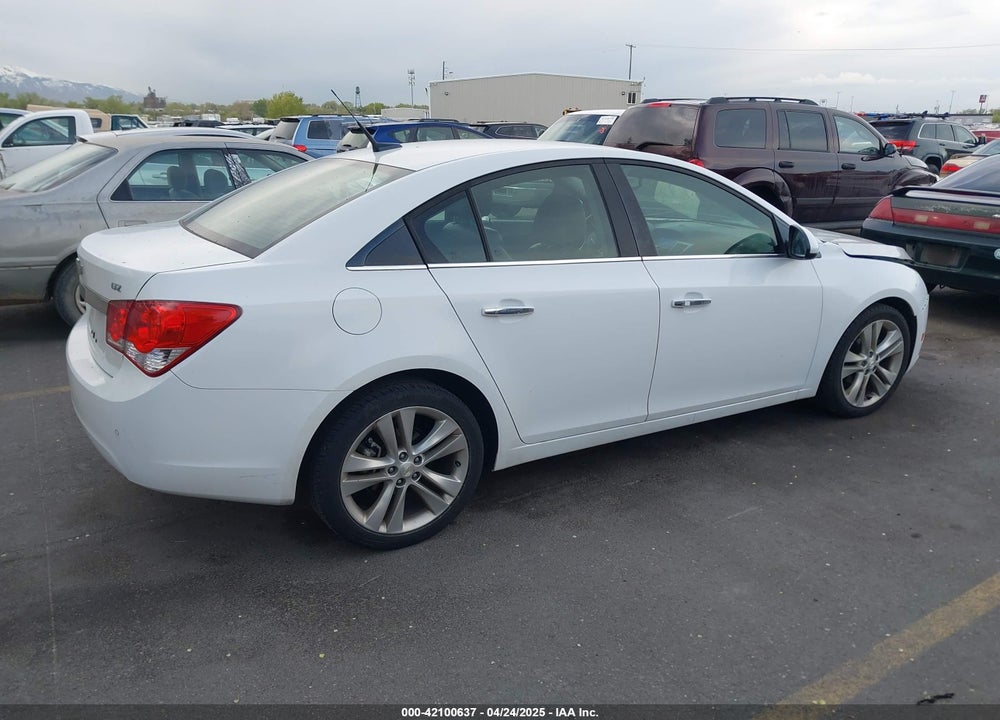 2012 CHEVROLET CRUZE VIN: 1G1PH5SC1C7297392