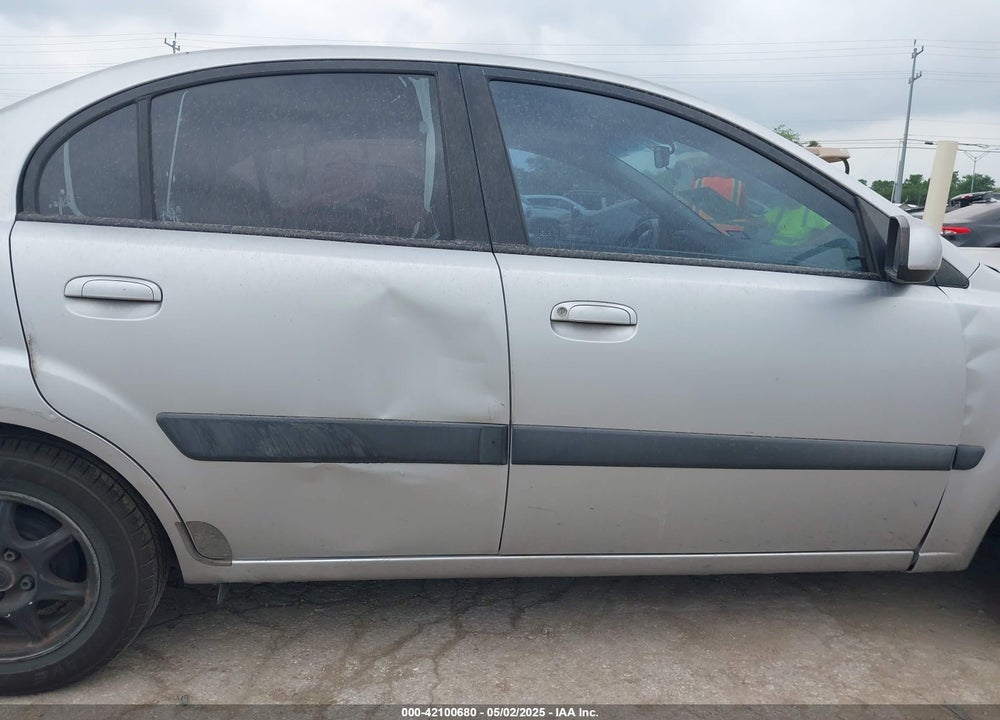 2006 KIA RIO LX VIN: KNADE123X66096030