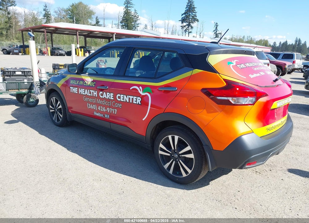 2018 NISSAN KICKS VIN: 3N1CP5CU5JL497722