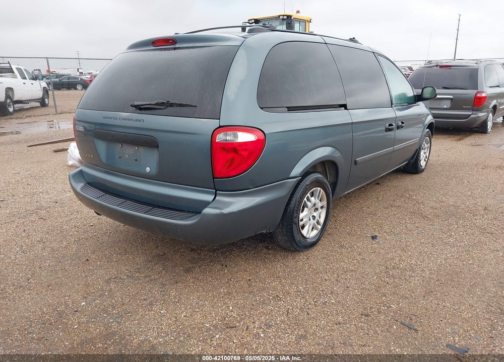 2005 DODGE GRAND CARAVAN SE VIN: 1D4GP24R05B355750