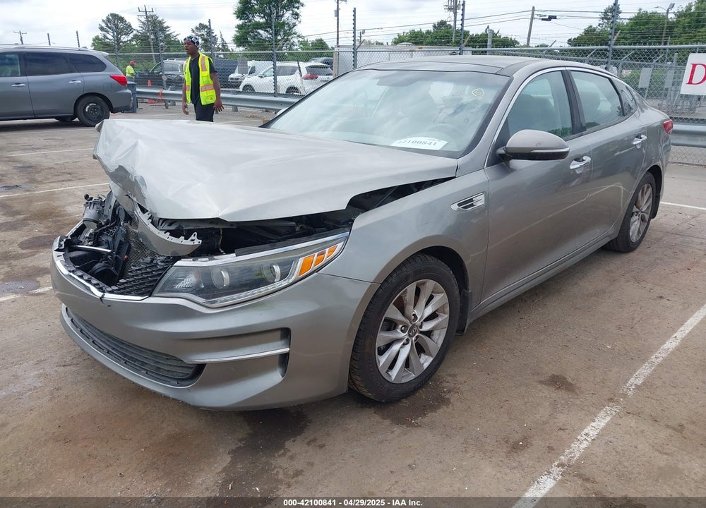 2016 KIA OPTIMA VIN: 5XXGU4L31GG001280