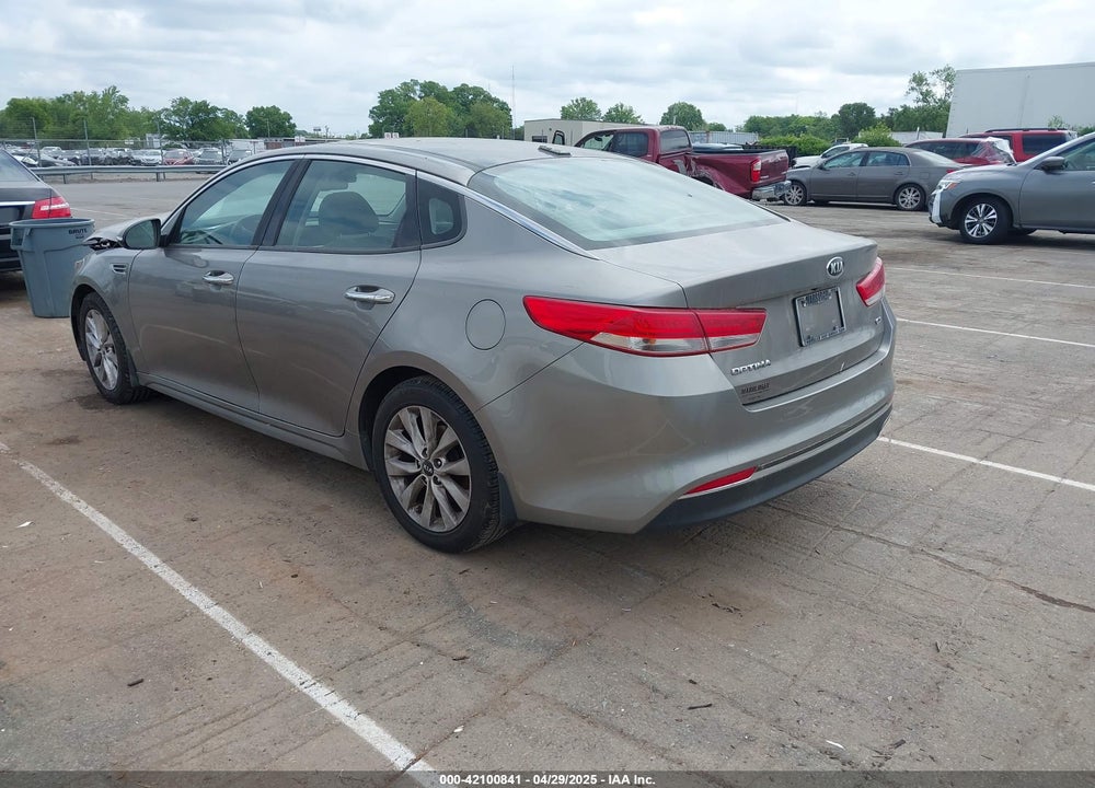 2016 KIA OPTIMA VIN: 5XXGU4L31GG001280