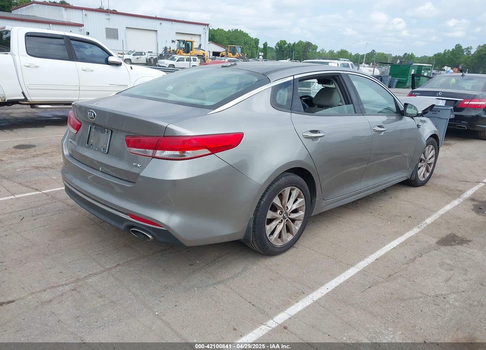 2016 KIA OPTIMA VIN: 5XXGU4L31GG001280