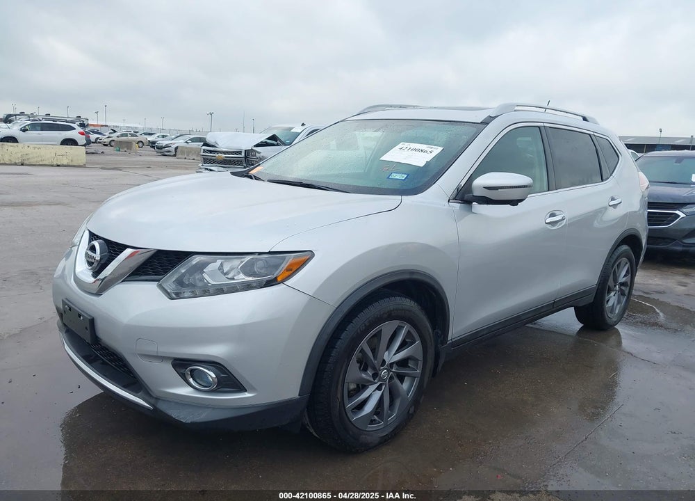 2016 NISSAN ROGUE SL VIN: 5N1AT2MT3GC829435