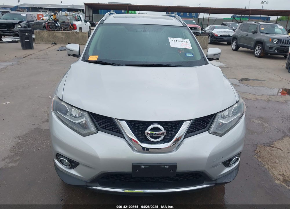 2016 NISSAN ROGUE SL VIN: 5N1AT2MT3GC829435