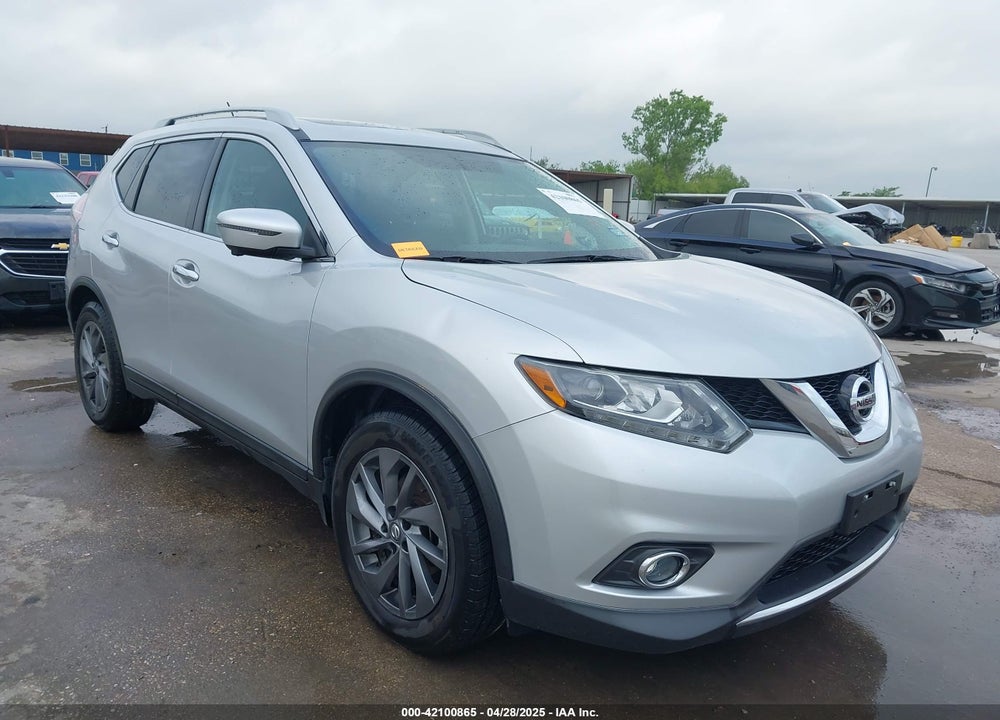 2016 NISSAN ROGUE SL VIN: 5N1AT2MT3GC829435