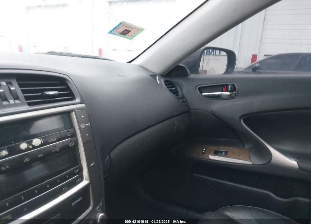 2010 LEXUS IS250 VIN: JTHCF5C2XA5036139