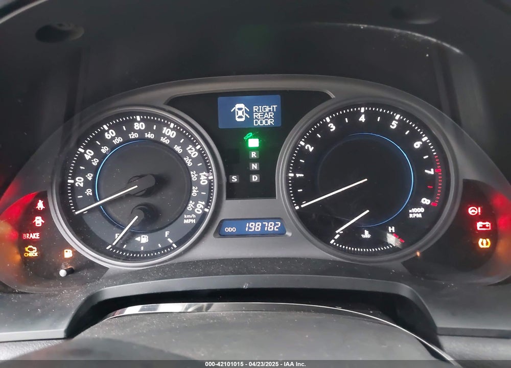 2010 LEXUS IS250 VIN: JTHCF5C2XA5036139