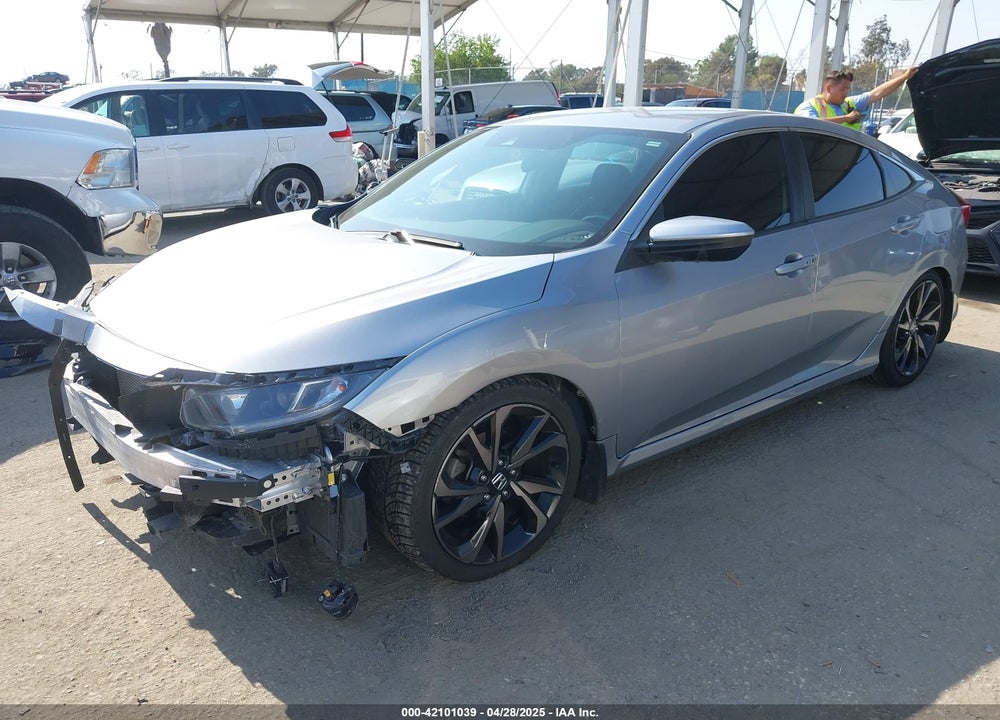 2021 HONDA CIVIC VIN: 2HGFC2F89MH506908
