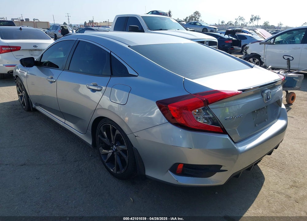 2021 HONDA CIVIC VIN: 2HGFC2F89MH506908
