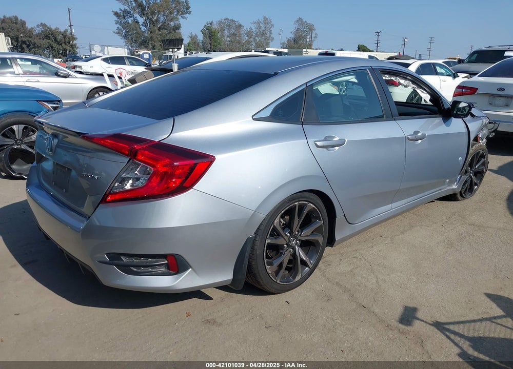 2021 HONDA CIVIC VIN: 2HGFC2F89MH506908