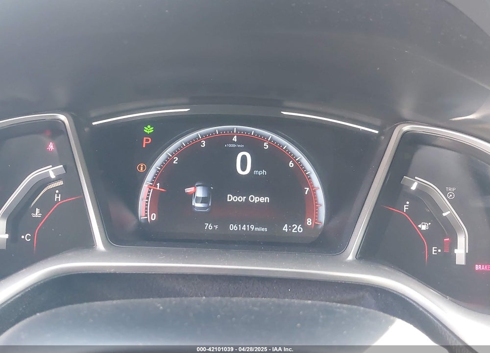 2021 HONDA CIVIC VIN: 2HGFC2F89MH506908