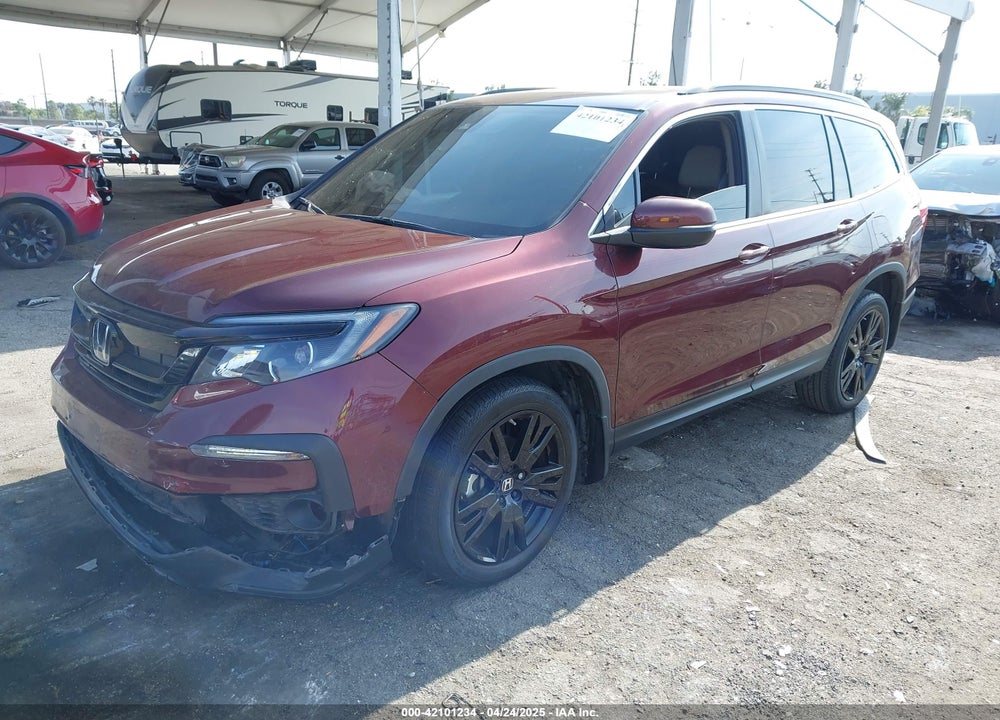 2022 HONDA PILOT AWD SPECIAL EDITION VIN: 5FNYF6H21NB101647