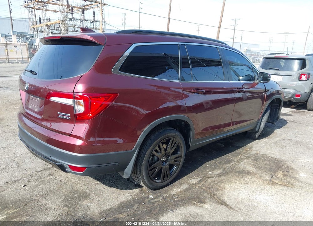 2022 HONDA PILOT AWD SPECIAL EDITION VIN: 5FNYF6H21NB101647