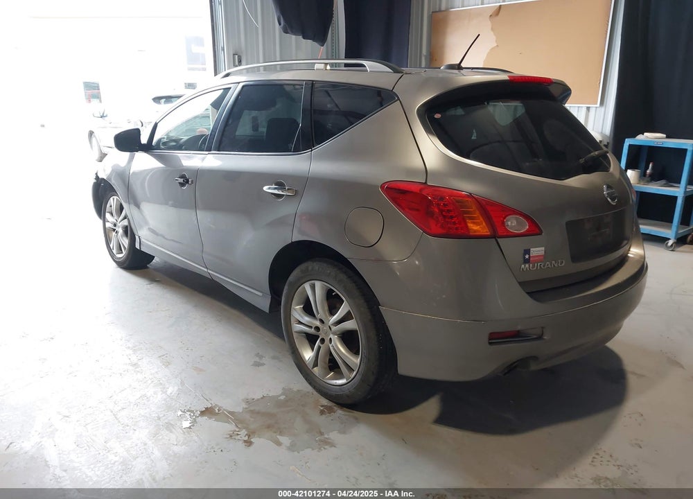 2009 NISSAN MURANO VIN: JN8AZ18W29W126089