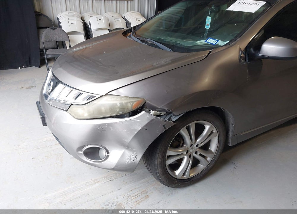 2009 NISSAN MURANO VIN: JN8AZ18W29W126089