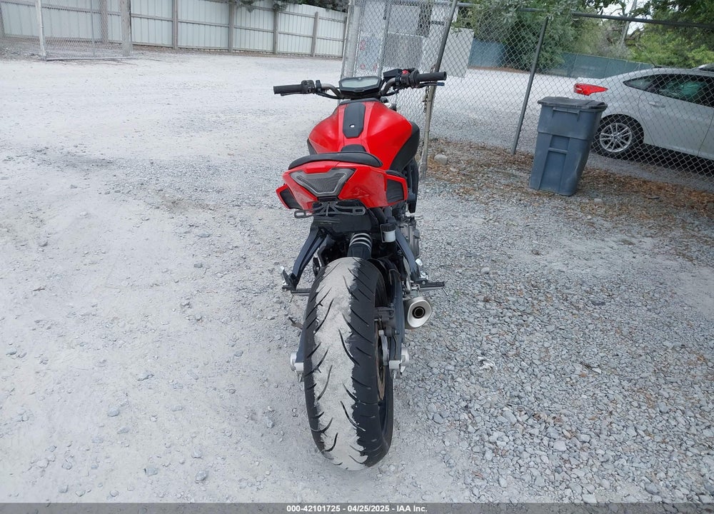 2017 YAMAHA FZ07 VIN: JYARM06E7HA011660