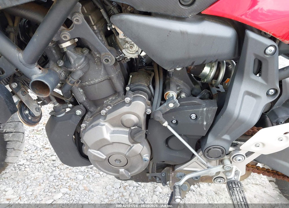 2017 YAMAHA FZ07 VIN: JYARM06E7HA011660