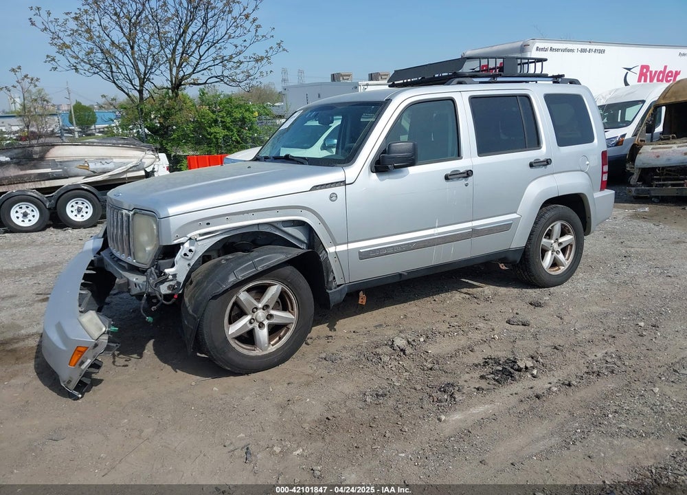 2008 JEEP LIBERTY LIMITED EDITION VIN: 1J8GN58K98W193186