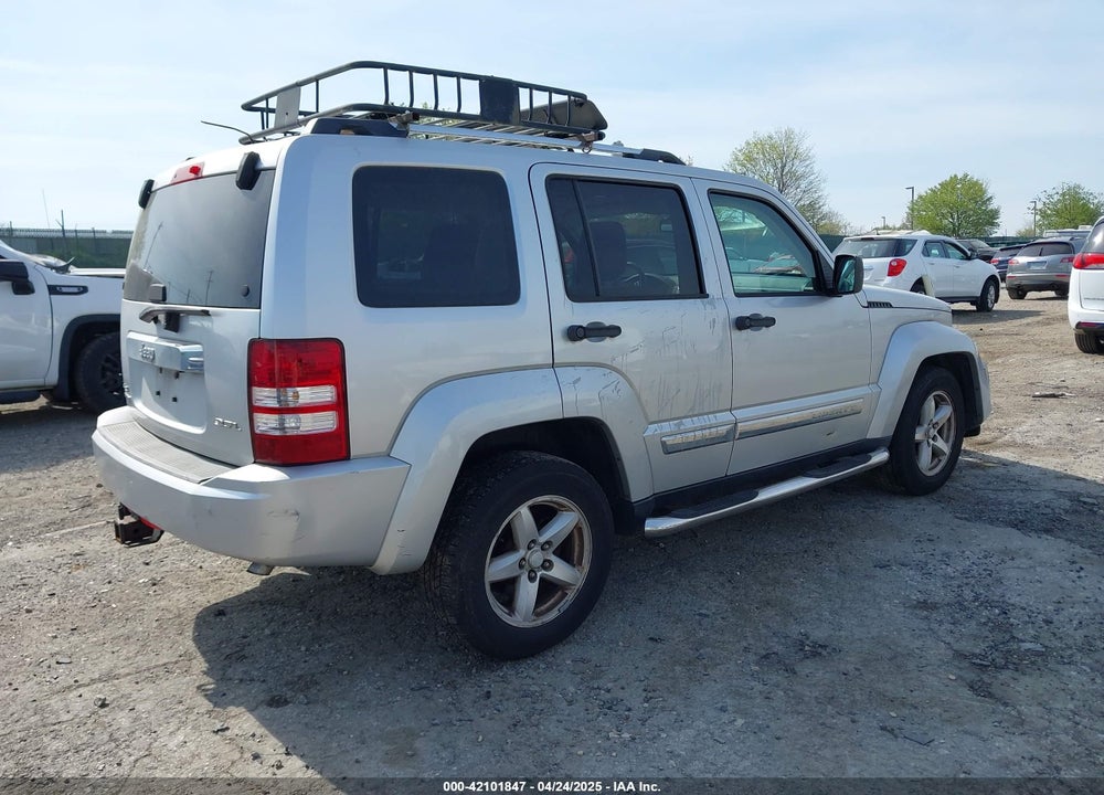 2008 JEEP LIBERTY LIMITED EDITION VIN: 1J8GN58K98W193186