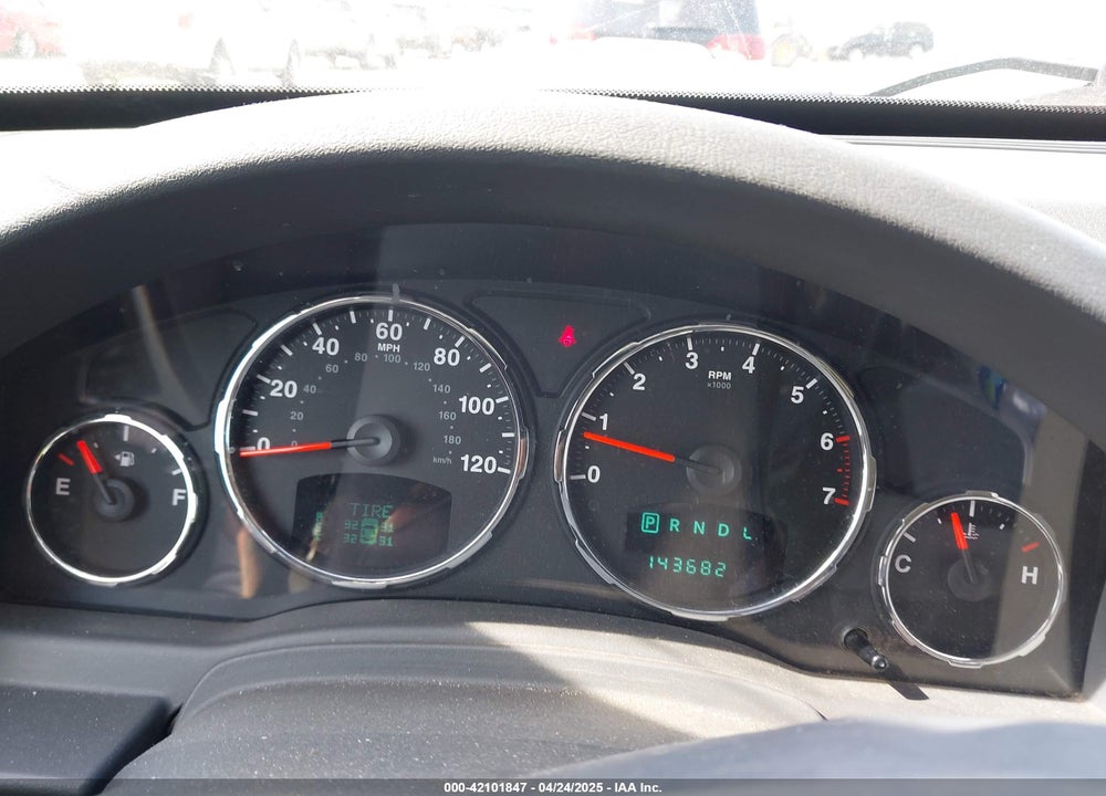 2008 JEEP LIBERTY LIMITED EDITION VIN: 1J8GN58K98W193186