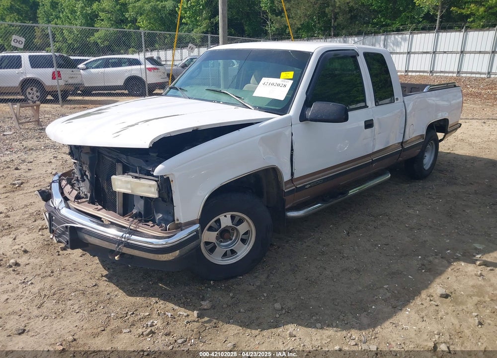 1998 CHEVROLET C1500 FLEETSIDE VIN: 2GCEC19R1W1234049