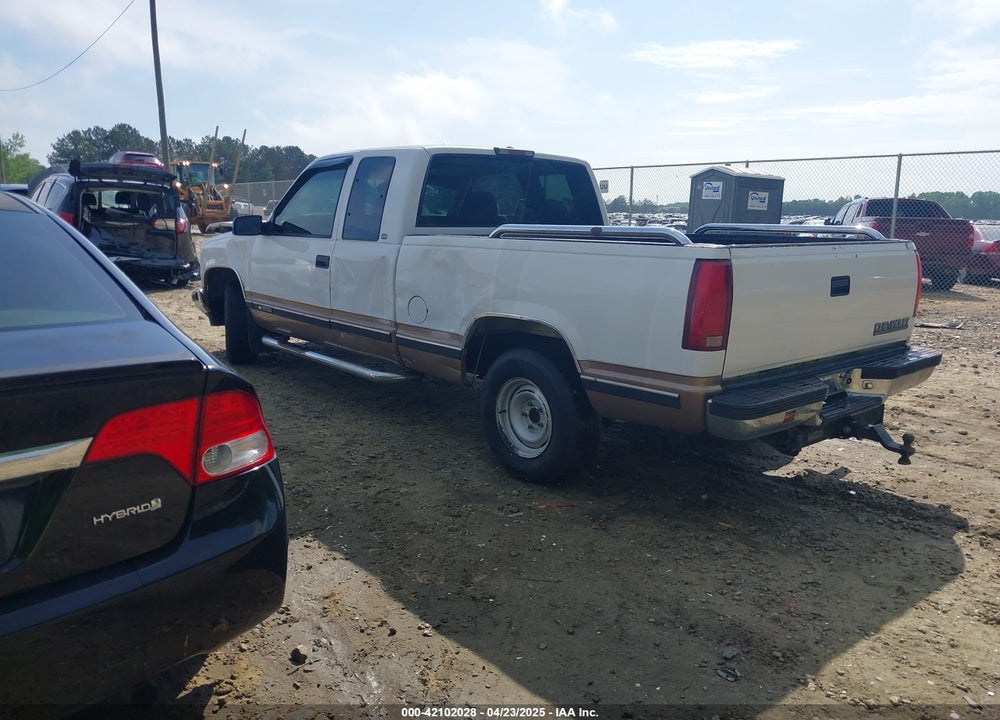 1998 CHEVROLET C1500 FLEETSIDE VIN: 2GCEC19R1W1234049