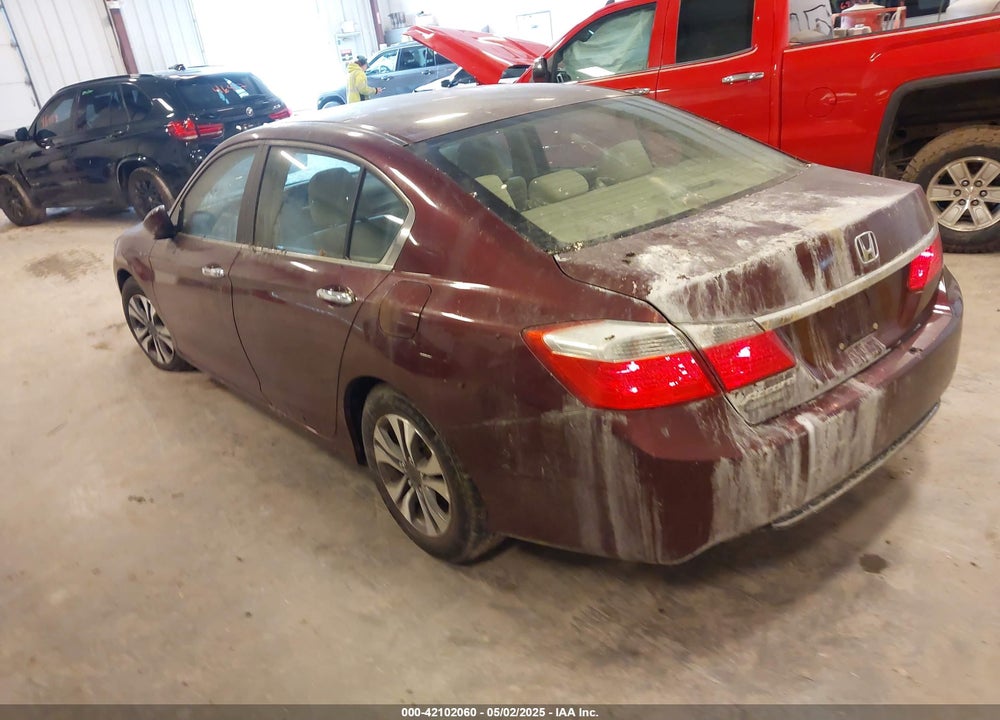 2013 HONDA ACCORD VIN: 1HGCR2F36DA201337