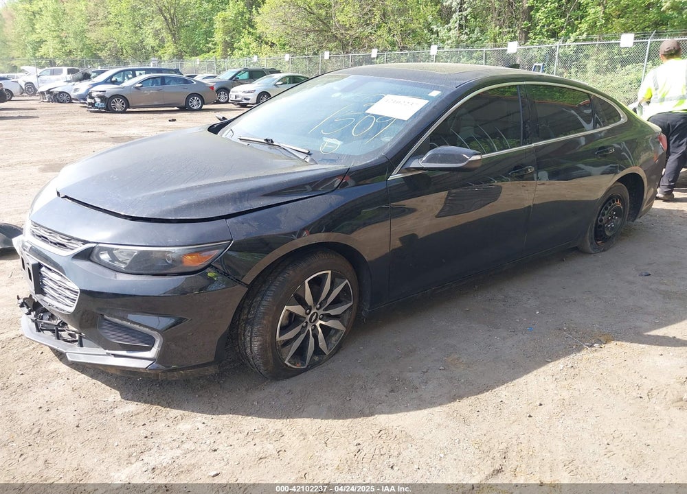 2016 CHEVROLET MALIBU VIN: 1G1ZE5ST3GF249518