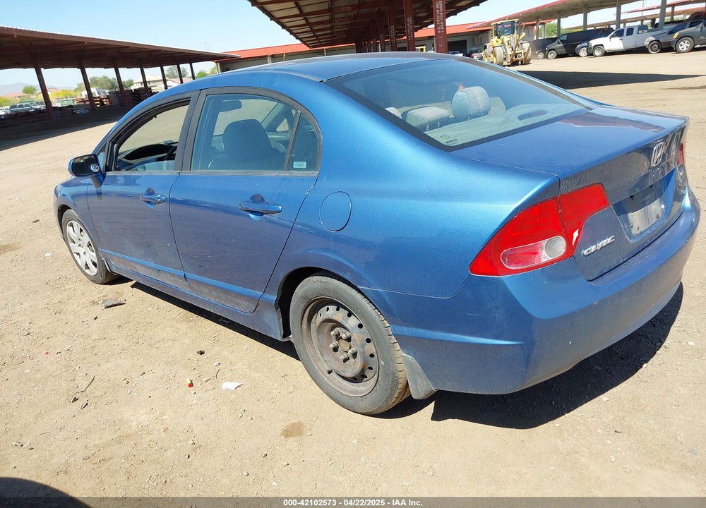 2008 HONDA CIVIC LX VIN: 1HGFA16538L031870