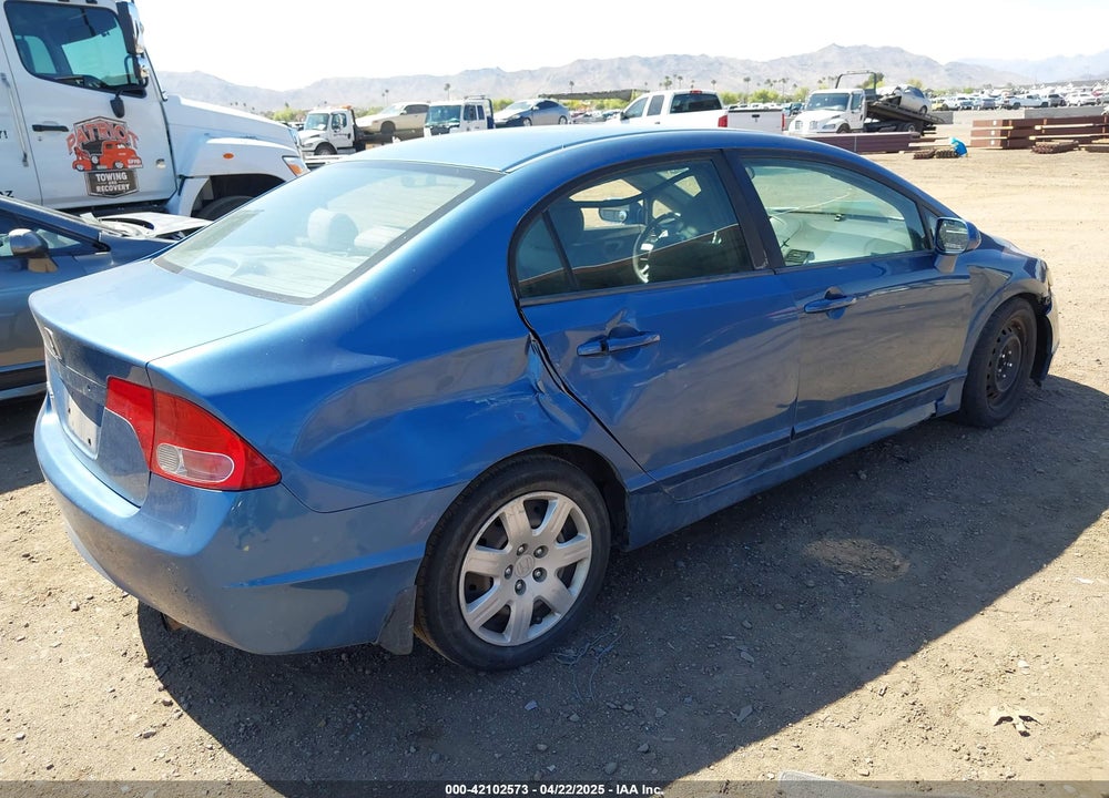 2008 HONDA CIVIC LX VIN: 1HGFA16538L031870