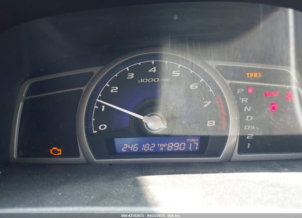 2008 HONDA CIVIC LX VIN: 1HGFA16538L031870