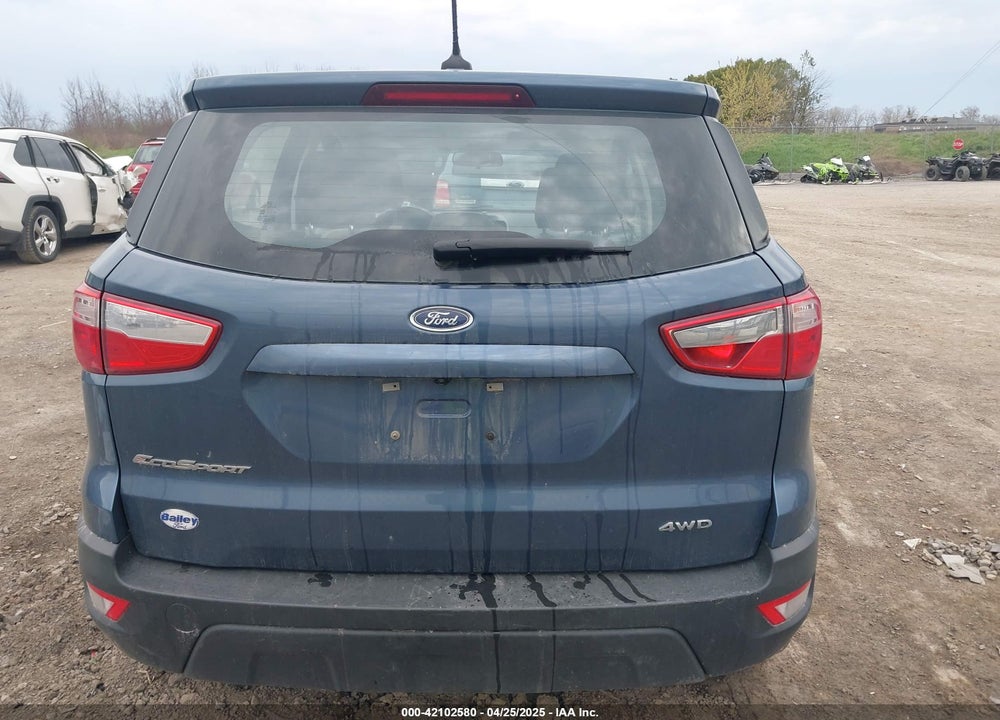 2021 FORD ECOSPORT S VIN: MAJ6S3FL1MC418133
