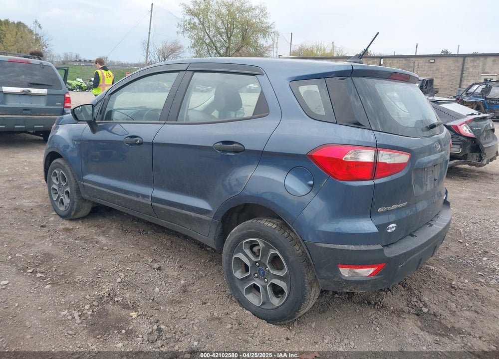 2021 FORD ECOSPORT S VIN: MAJ6S3FL1MC418133