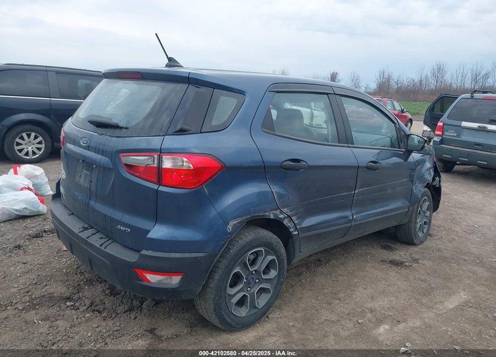 2021 FORD ECOSPORT S VIN: MAJ6S3FL1MC418133