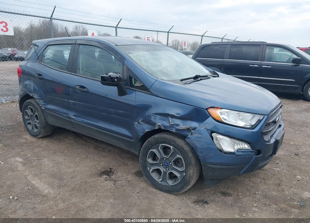 2021 FORD ECOSPORT S VIN: MAJ6S3FL1MC418133